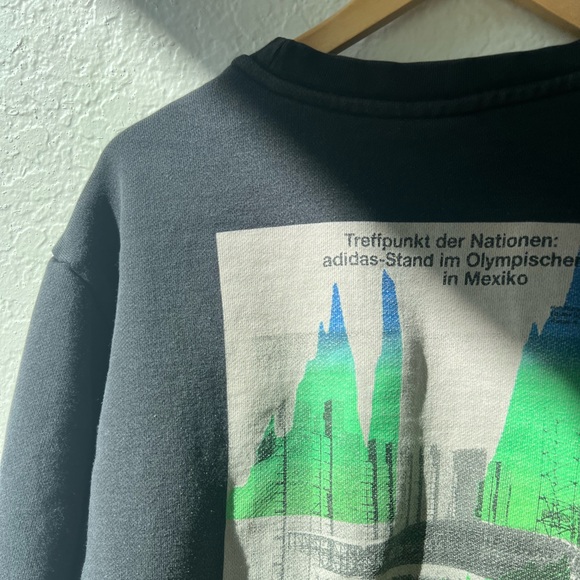 Adidas crewneck graphic sweater - Picture 1 of 5